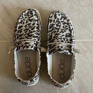 Leopard Print Hey Dudes